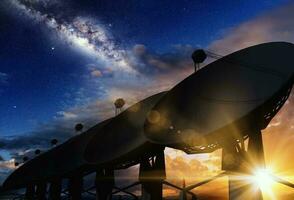 Radio Telescopes Concept photo