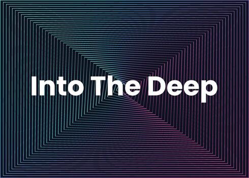 Abstract geometric background template in gradient design vector