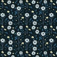 Flower Pattern Design, Vector illustration