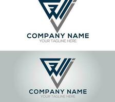 GA letter logo creative design with vector graphic