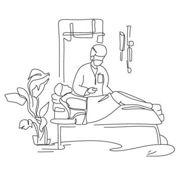 Academic medical flat illustrations, providing precise visual representations of complex medical concepts to enhance understanding and communication in the field of healthcare and medical education vector