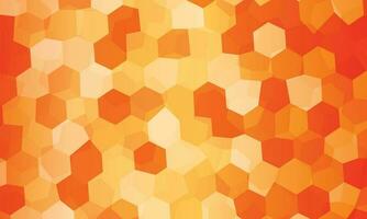 Abstract hexagon pattern. Polygonal abstract illustration with gradient. vector