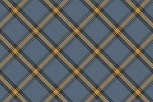 Tartan or plaid retro color pattern. vector