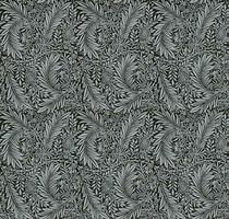 Floral textile pattern, leaf pattern design vector