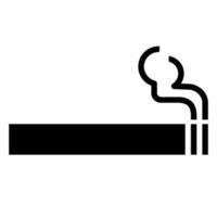 cigarrillo icono para gráfico y web diseño vector