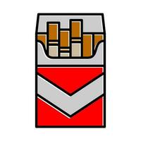 cigarette icon for graphic and web design vector