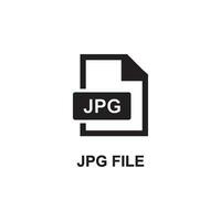 jpg file icon vector illustration