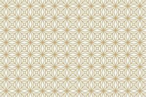 golden line pattern background vector