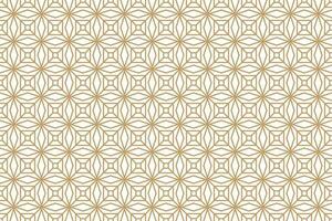 golden line pattern background vector