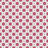 seamless pattern design in red color vector