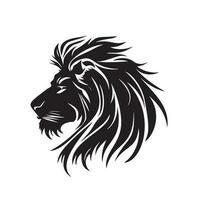 Wild Lion Vector Icon Logo Design Mascot Icon Template