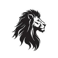 Wild Lion Vector Icon Logo Design Mascot Icon Template