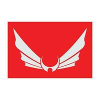 wings illustration design icon logo vector