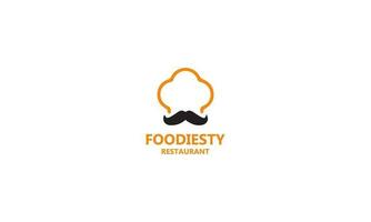 Luxury logo for restaurant food vector