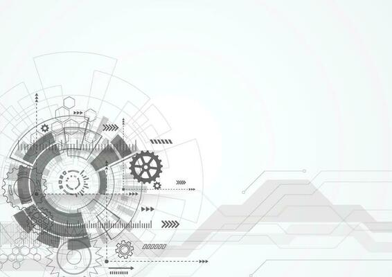 Abstract background with technology circuit board texture. Electronic motherboard illustration. Communication and engineering concept. Vector illustration