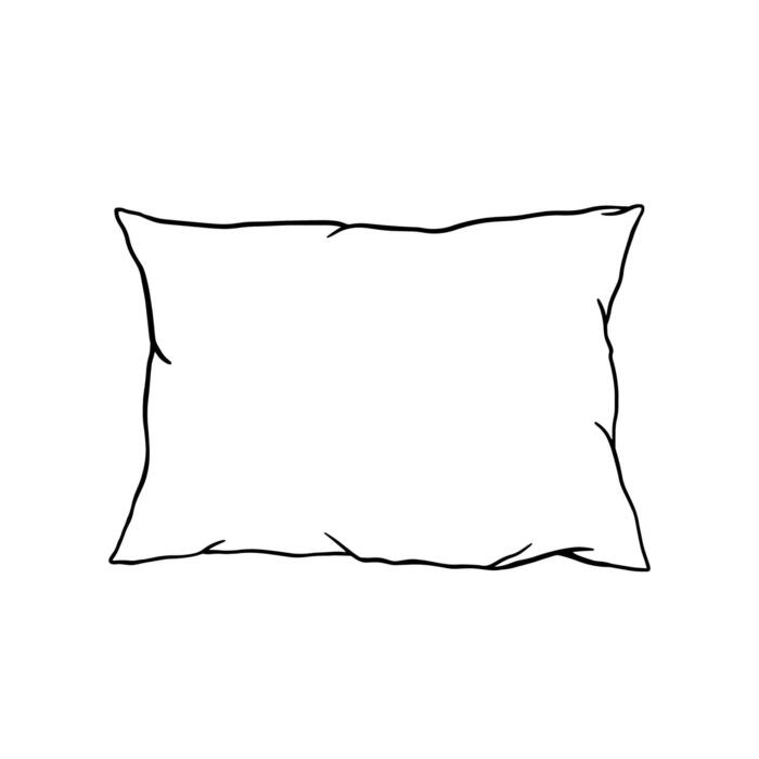 Pillow Outline Vector Art, Icons, and Graphics for Free Download