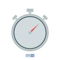 Stopwatch icon on a white background. Stopwatch isolated icon. vector