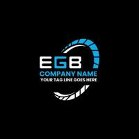 EGB letter logo creative design with vector graphic, EGB simple and modern logo. EGB luxurious alphabet design