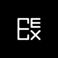 eex letra logo creativo diseño con vector gráfico, eex sencillo y moderno logo. eex lujoso alfabeto diseño