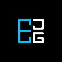 EJG letter logo creative design with vector graphic, EJG simple and modern logo. EJG luxurious alphabet design