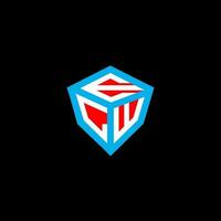 ELW letter logo creative design with vector graphic, ELW simple and modern logo. ELW luxurious alphabet design