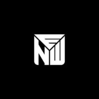 ENW letter logo creative design with vector graphic, ENW simple and modern logo. ENW luxurious alphabet design
