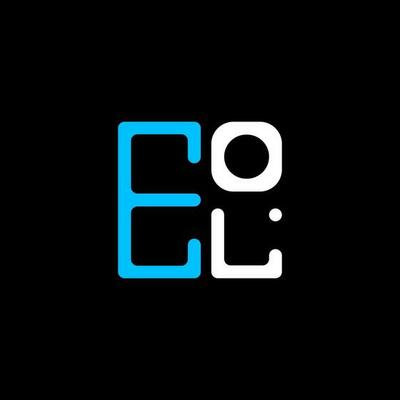 EOL letter logo creative design with vector graphic, EOL simple and modern logo. EOL luxurious alphabet design