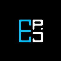 EPJ letra logo creativo diseño con vector gráfico, EPJ sencillo y moderno logo. EPJ lujoso alfabeto diseño