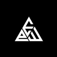 EPW letter logo creative design with vector graphic, EPW simple and modern logo. EPW luxurious alphabet design