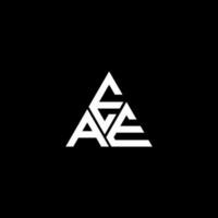 EAE letter logo creative design with vector graphic, EAE simple and modern logo. EAE luxurious alphabet design