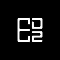 edz letra logo creativo diseño con vector gráfico, edz sencillo y moderno logo. edz lujoso alfabeto diseño