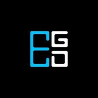 EGD letter logo creative design with vector graphic, EGD simple and modern logo. EGD luxurious alphabet design