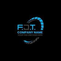 FJT letter logo creative design with vector graphic, FJT simple and modern logo. FJT luxurious alphabet design