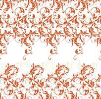 The red textile pattern vector