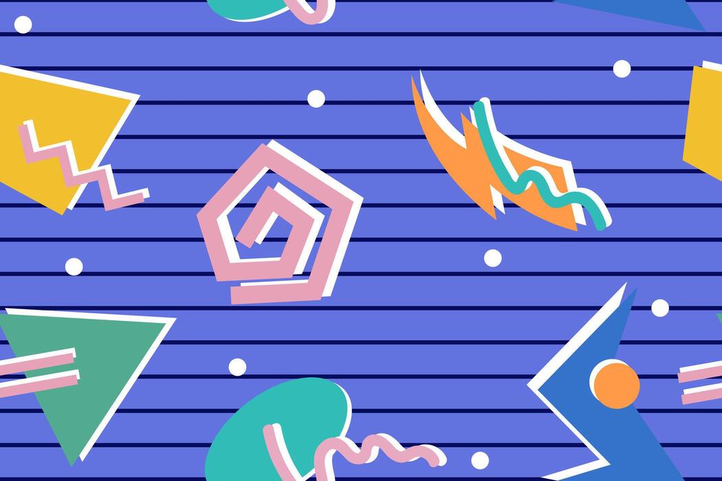 90s Wallpaper Pattern Vector Art, Icons, and Graphics for Free Download