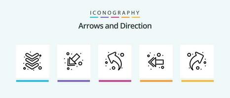 Arrow Line 5 Icon Pack Including . right. up. next. keyboard. Creative Icons Design vector
