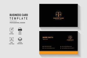 Versatile and Modern Business Card Design Template vector
