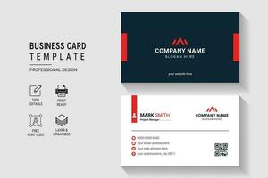 Versatile and Elegant Corporate Business Card Design Template vector