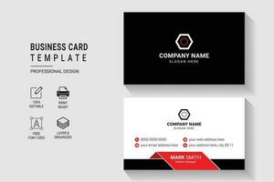 Versatile and Elegant Corporate Business Card Design Template vector