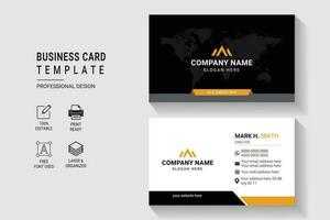 Versatile and Elegant Corporate Business Card Design Template vector