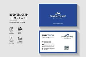 Versatile and Elegant Corporate Business Card Design Template vector