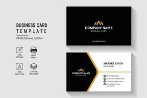 Versatile and Elegant Corporate Business Card Design Template vector