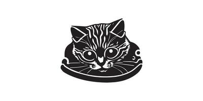 Cat vector icon