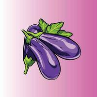 Eggplant Vector Design