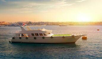 Pleasure boat in Egypt photo