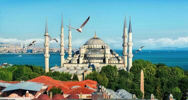 azul mezquita en Turquía foto