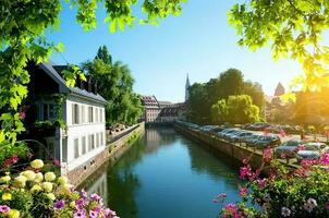 Strasbourg in summer photo