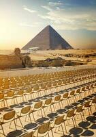 Near the pyramids photo