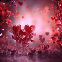 Love concept pattern background photo