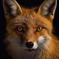 Red Fox Portrait photo